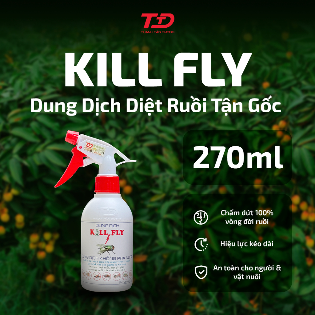Dung dịch diệt ruồi KILL FLY - 270ML