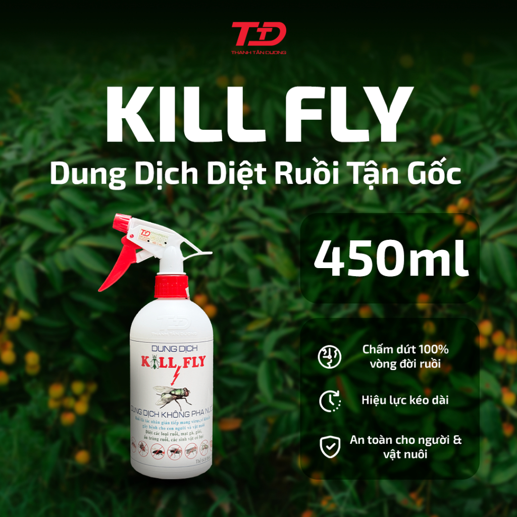 Dung dịch diệt ruồi KILL FLY - 450ML