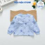 Áo Xốp Dài Tay Trần Bông Cho Bé Sơ Sinh nhiều màu cổ tàu cúc giữa cho bé trai gái 4-15kg Đậu Đậu Store AXOP01
