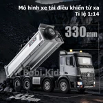 Xe Tải-Xe Ben Điều Khiển Huina 1536Pro – Mô Hình Xe Công Trình Cao Cấp, Tải Nặng, Hoạt Động Mạnh Mẽ, Chất Lượng Cao — ảnh 6