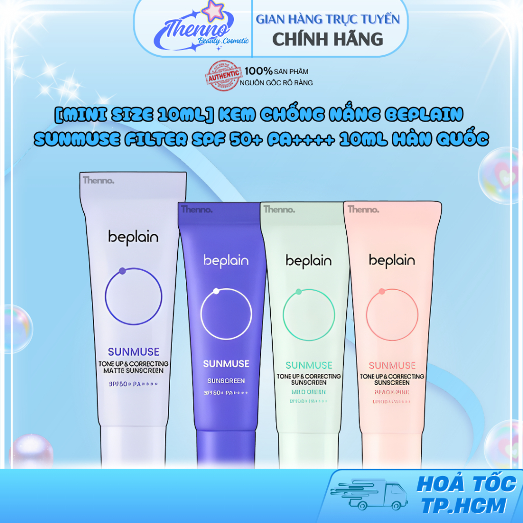 [Mini Size 10ml] Kem Chống Nắng Beplain Sunmuse Filter SPF 50+ PA ...