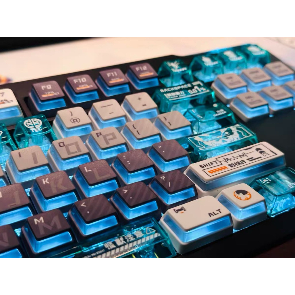 Keycap set Kaiju No 8(Monster #8) from Titan Nation PBT+PC | BigBuy360 - bigbuy360.vn