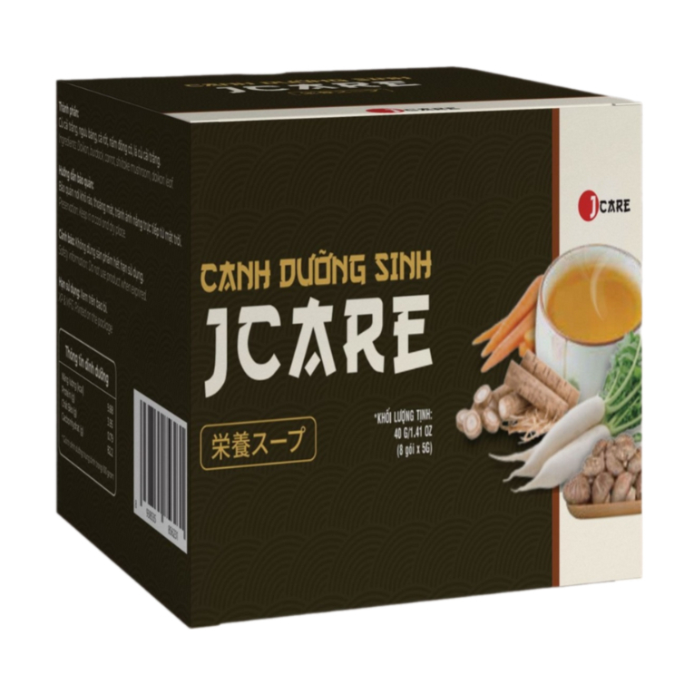 [ Jcare ] Canh Dưỡng Sinh Jcare – 8 Gói/Hộp – 5Gr/Gói | Shopee Việt Nam