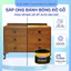 Sáp Ong Đánh Bóng Đồ Gỗ Sàn Gỗ Beeswax Sáp Ong Làm Mới, Phục Hồi Màu, Vết Xước Bàn Ghế, Tủ, Cửa Gỗ Dọn Dẹp Nhà Cửa Tết