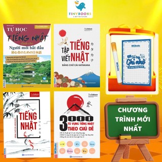 Sách - Combo tự học tiếng Nhật tại nhà - Dành cho người mới bắt đầu