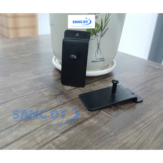 Móc Treo Đồng Hồ / Khung Tranh 2cm Cài Rãnh – Sắt Sơn Tĩnh Điện,Chống Gỉ Sét,Màu Đen,Dễ Lau Chùi