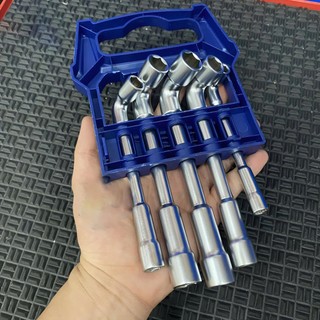 ĐỒ NGHỀ WADFOW Bộ 5 đầu tuýp tay vặn chữ L WTH4205