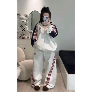 MIMI CLOTHING -Bộ đồ thể thao mùa đông hoodie form rộng
