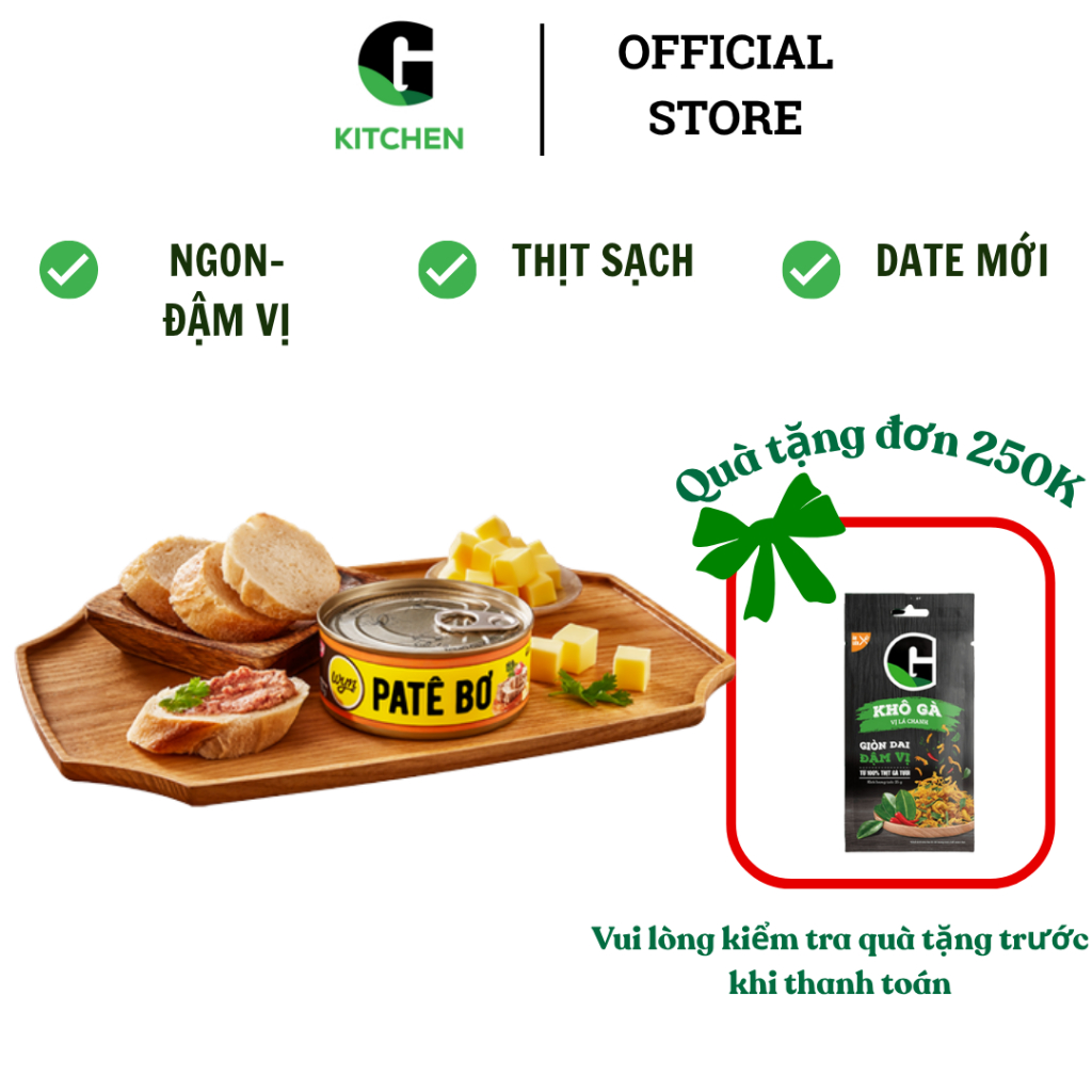 Pate Bơ Wyn G Kitchen 150G