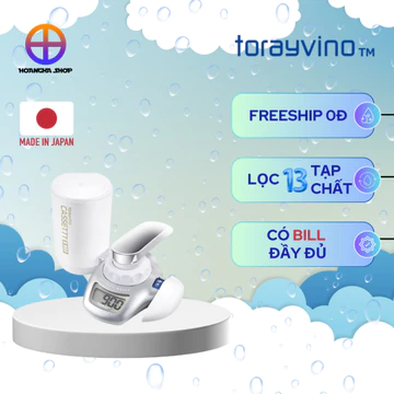 Máy lọc nước tại vòi TorayVino Mk207x Nhật Bản -Bản nâng cấp Mk204 Mk206 -lọc 900 ml-13 tạp chất