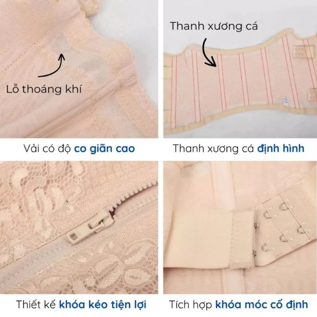 Gen Nịt Bụng Định Hình Adore Bản Nâng Cấp Co Giãn Thoáng Khí Hỗ Trợ Vóc Dáng - Adore Global