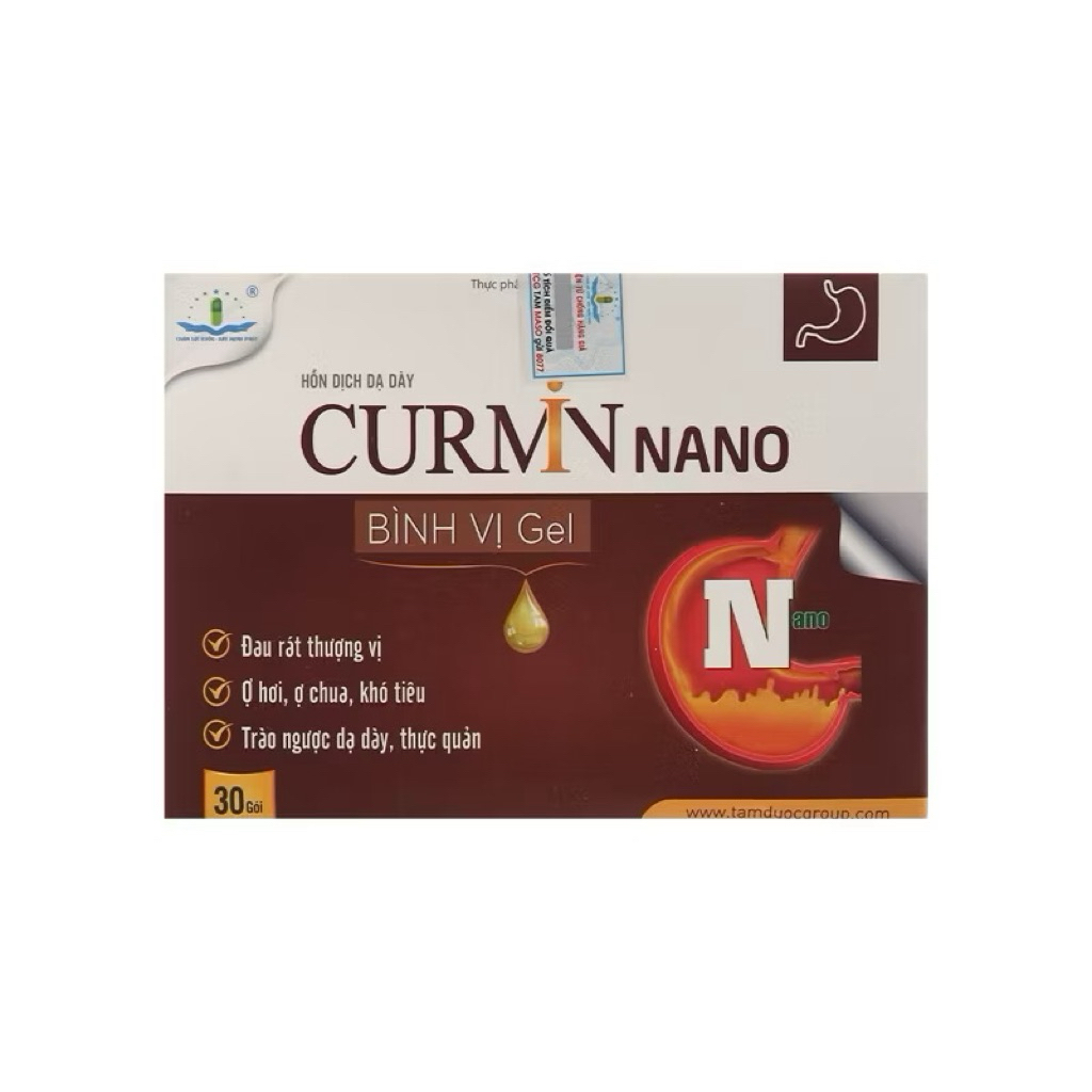 ✅[Chính Hãng]curmin gel nano bình vị gel , hộp lớn 30 gói (date mới nhất)