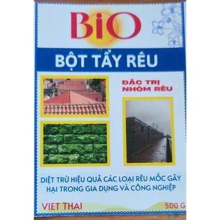 Bôt tẩy rong rêu siêu tốc - Tẩy sạch rong rêu trên nền gạch, xi măng, ...Khử trùng, diệt nấm, hiệu quả ngay sau khi dùng