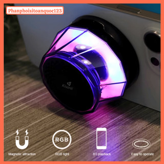 Loa Bluetooth KISONLI Q6F M2 Dạng Xuyên Thấu – LED RGB – Nam Châm – Bluetooth 5.3 – Pin 7H