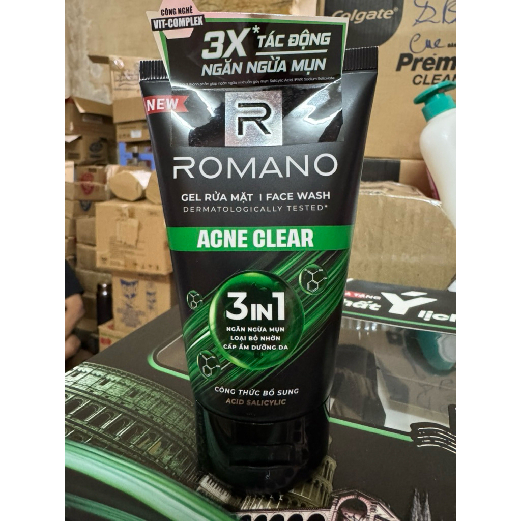 Sữa Rửa Mặt Romano Dành Cho Nam Giới 100g