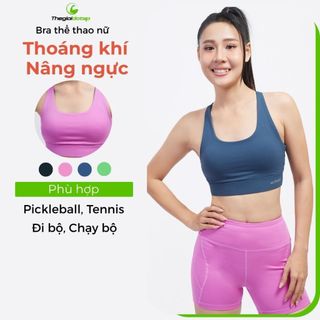 Áo Bra Tập Gym Yoga Nữ ICADO HT103 Áo Bra Có Đệm Nâng Ngực Bra Thể Thao Co Dãn 4 Chiều thegioidotap