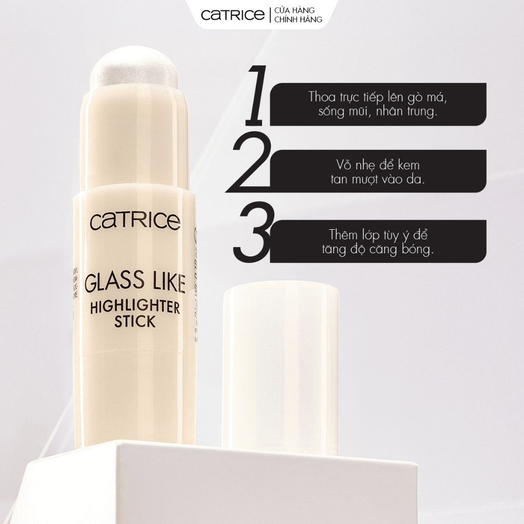 Phấn nhũ bắt sáng dạng thỏi Catrice Glass Like Highlighter Stick