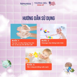Sữa Tắm Gội Cho Bé Trai 3 Tuổi Bimunica Fantomiki Không Cay Mắt Mềm Da 250ml