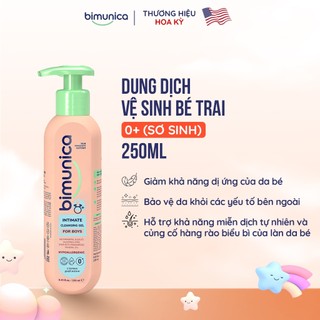 Dung Dịch Vệ Sinh Bé Trai Bimunica 250ml