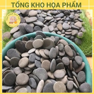 1kg đá cuội trơn dùng để vẽ tranh đá thập cẩm các size 2cm, 3cm, 4cm, 5cm