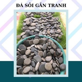 1kg đá cuội trơn dùng để vẽ tranh đá thập cẩm các size 2cm, 3cm, 4cm, 5cm