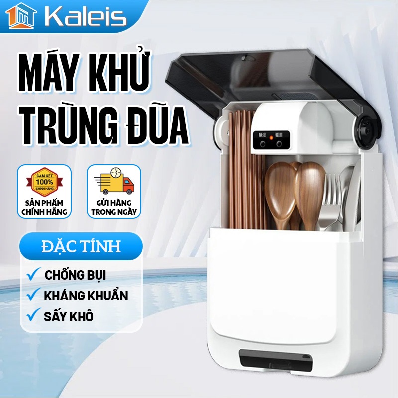 Kaleis Ống Đũa Khử Trùng UV – Diệt Khuẩn 99%, Sấy Khô Nhanh, Ngăn Nấm Mốc