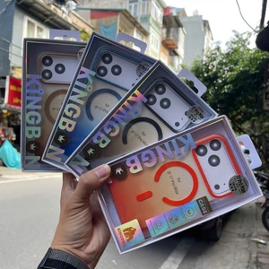 Ốp lưng iPHONE cao cấp viền dẻo chống sốc 360 độ lưng cứng kèm hỗ trợ sạc Nam châm KiNGBON