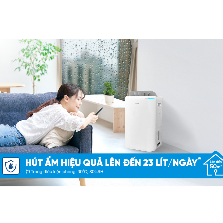Máy lọc không khí hút ẩm DAIKIN JPF12AV2