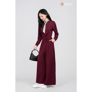 Set Đồ Nữ 𝐂𝐂𝐇𝐀𝐓 Dáng Ôm Amira Nhún Chất Liệu Mì Hàn Cao Cấp 25BDC2004ST