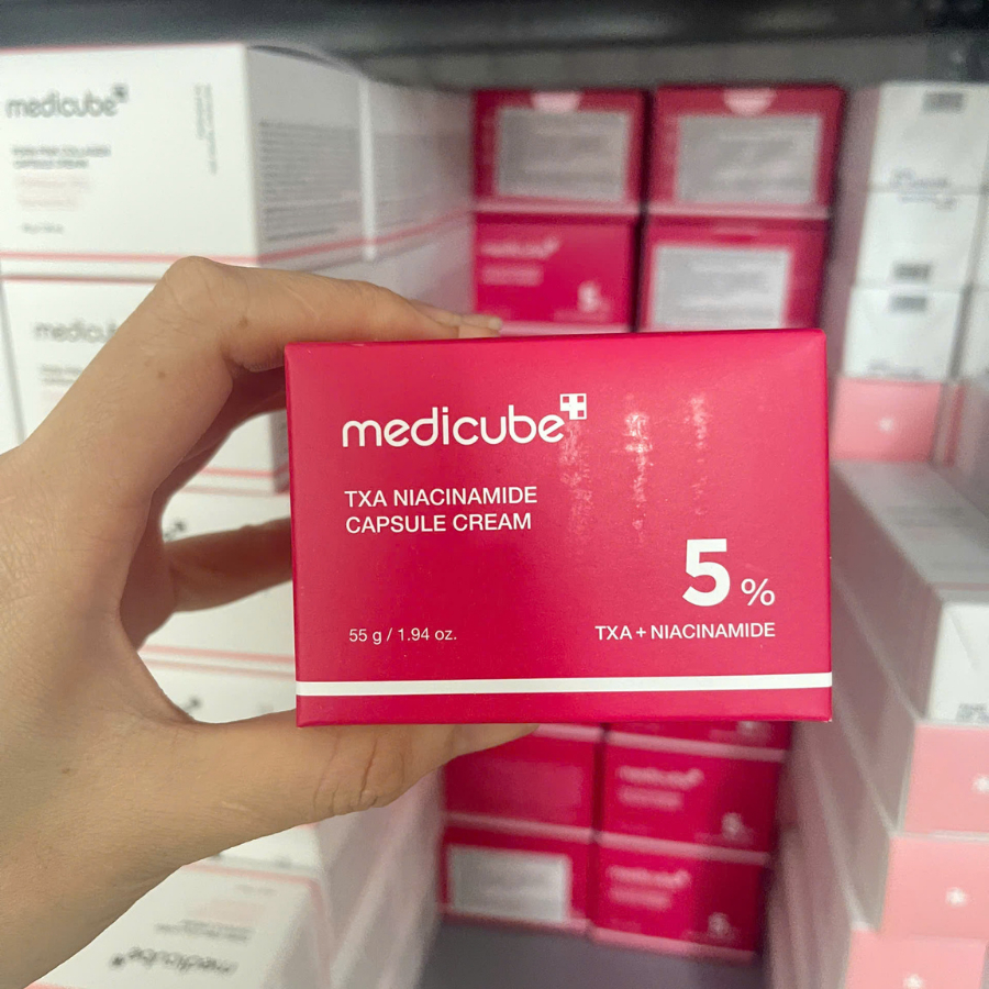 Kem Dưỡng Medicube TXA + Niacinamide Capsule Cream 55g