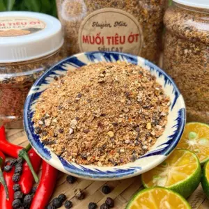 Muối Tiêu Ớt Sặc Siêu Cay Đặc Biệt - Đặc Sản Tây Ninh