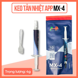 Keo Tản Nhiệt A MX-4 (4g) – Độ Dẫn Nhiệt 12.5 W/mK – Không Dẫn Điện – Hiệu Suất Cao Cho CPU/GPU