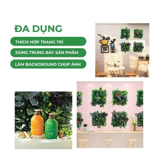 Tấm Cỏ Giả Làm Nền Chụp Ảnh Sản Phẩm, Cỏ Nhựa Trang Trí Treo Tường Decor Ban Công Quán Cafe