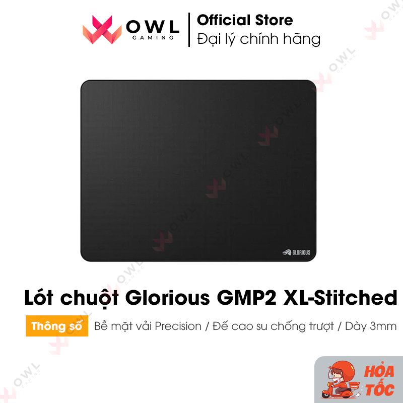 Lót chuột Glorious GMP2 XL - Stitched - Black (hàng chính hãng ...