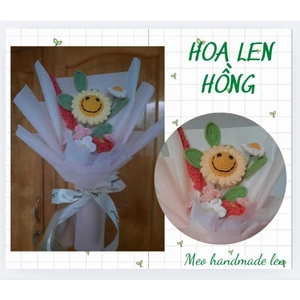 Hoa len tốt nghiệp, tri ân 20/11 - handmade len - crochet