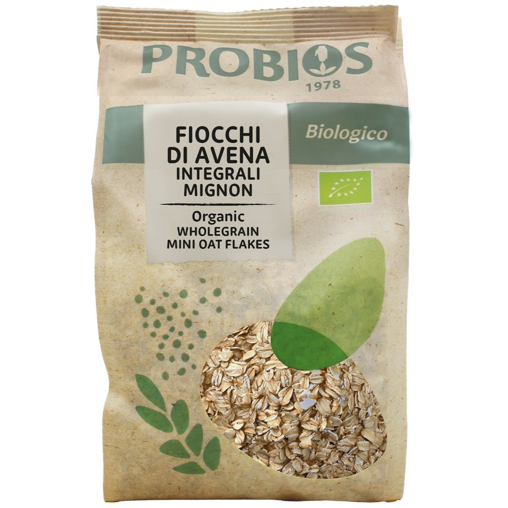 Yến Mạch Hữu Cơ ProBios/ Sottolestelle Organic Whole (Mini) Oat Flakes 500g