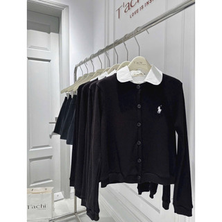 SEP House - Áo len tay dài ôm phổi cổ giả sơmi thêu hoạ tiết kèm chân váy xếp ly ngắn xoè HQ nữ tính - Hàng chuẩn ảnh