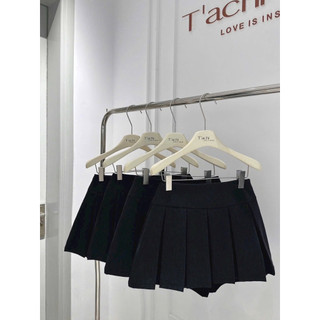 SEP House - Áo len tay dài ôm phổi cổ giả sơmi thêu hoạ tiết kèm chân váy xếp ly ngắn xoè HQ nữ tính - Hàng chuẩn ảnh