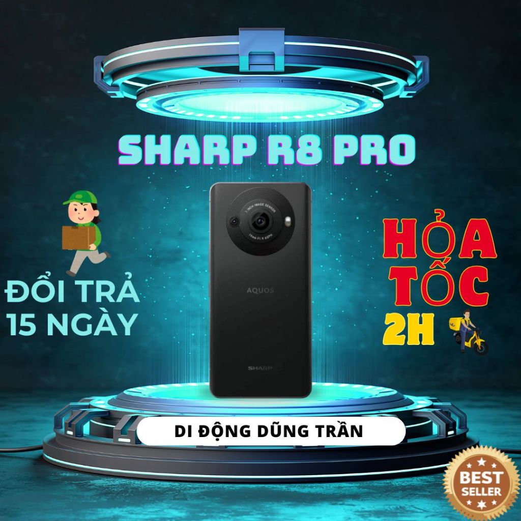 điện thoại sharp r8 pro máy đẹp nguyên zin màn hình 240hz bản nhật 2 ...