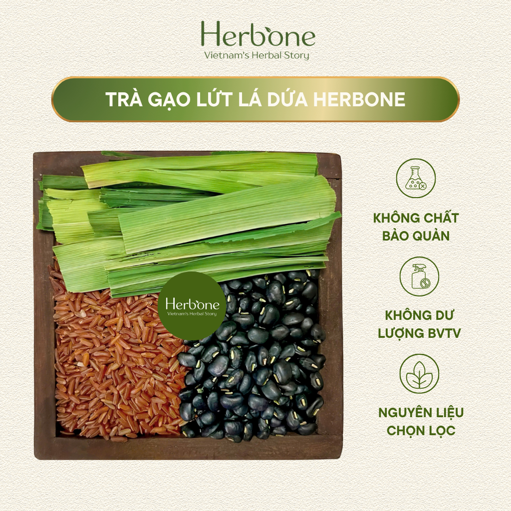 [Dùng thử] Set 10 Gói Trà Hoa Thảo Mộc HERBONE Đẹp Da Thanh Lọc Cơ thể Ngủ Ngon Nhiều Loại