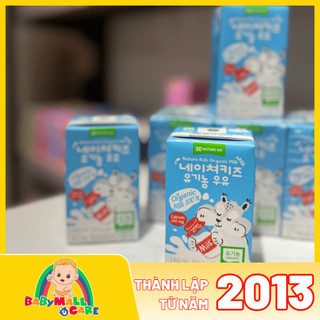 Sữa Tươi Hữu Cơ Nature Me Kids Organic Milk – 100% Sữa Hữu Cơ – Hộp 140ml – Cho Bé Từ 1 Tuổi