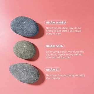 COMBO 2 Đá Tắm Kì Ghét, Da Chết, Đá Cuội Tự Nhiên Tẩy Tế Bào Chết, Kỳ Da Chết Body Lưng, Triệt Lông
