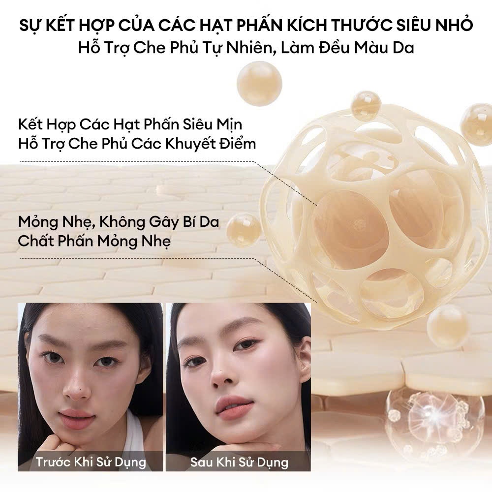 Phấn Nén COLORKEY 48H Cho Lớp Nền Khô Ráo KIỀM DẦU 12g | NHÍM HOUSE