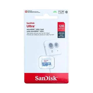 Thẻ nhớ MicroSDXC SanDisk Ultra 533X 128GB đọc 100MB/s ghi 35MB/s (Trắng bạc) - Nhất Tín Computer