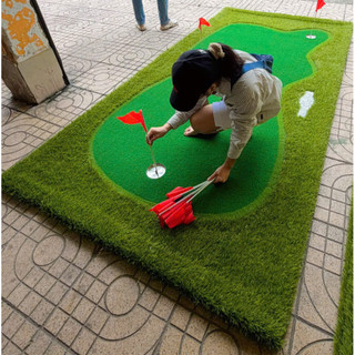 Thảm Tập Golf Tại Nhà Thảm Dày Cao Cấp Kích Thước 1.5m*3m Thoả Sức Đam Mê Chơi Golf Tại Nhà