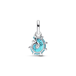 Charm Pandora Ốc Biển Xanh - Sóng Thuỷ Tinh
