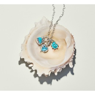Charm Pandora Ốc Biển Xanh - Sóng Thuỷ Tinh