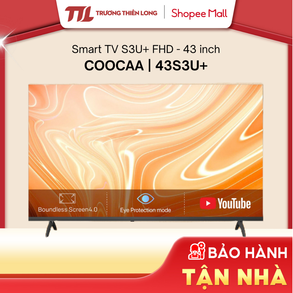 [Shopee - Lắp đặt 0Đ HN HCM] 32S3U+ (32 Inch) | 43S3U+ (43 Inch ...