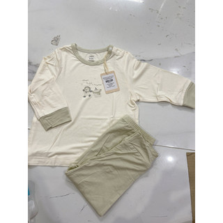 Bộ dài áo chui đầu in trang trí Nous cho bé 9-3y