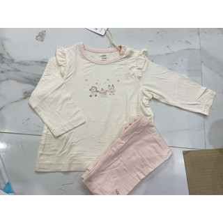 Bộ dài áo chui đầu in trang trí Nous cho bé 9-3y